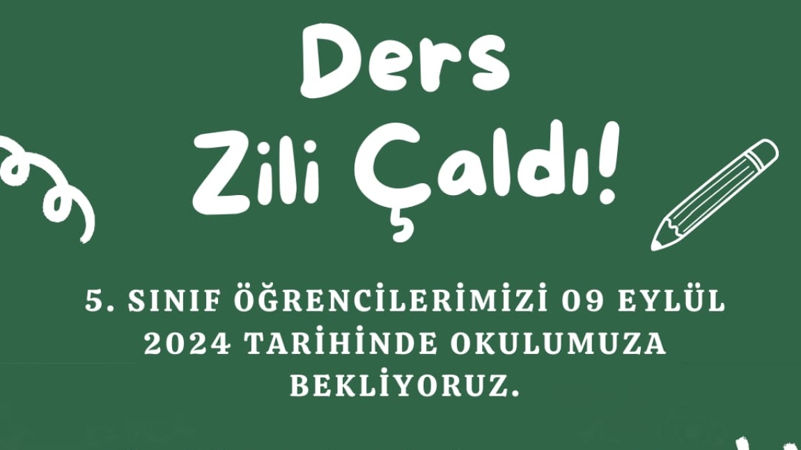 ATA ORTAOKULU DERS ZİLİ ÇALDI